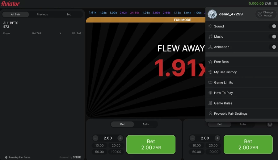 Demostración en Vivo